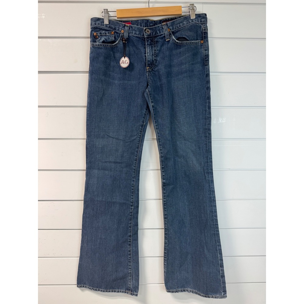 AG Adriano Goldschmied The Angel Bootcut Jeans Blue 30 Regular Made in USA